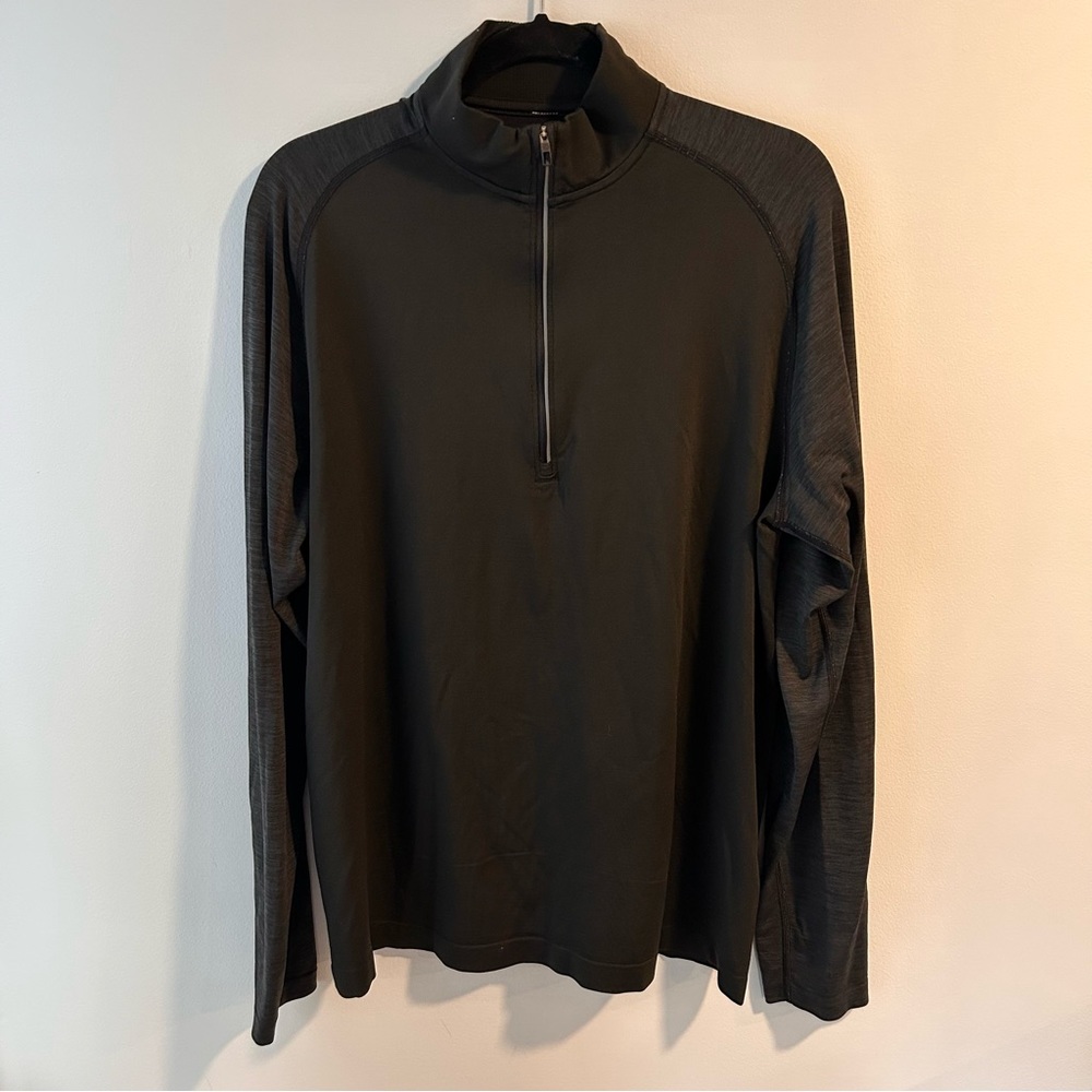 Men’s Lululemon Metal Vent Tech Half Zip Pullover Black Size L